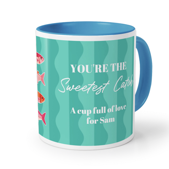 Farbige Tasse blau Farbige Tasse blau