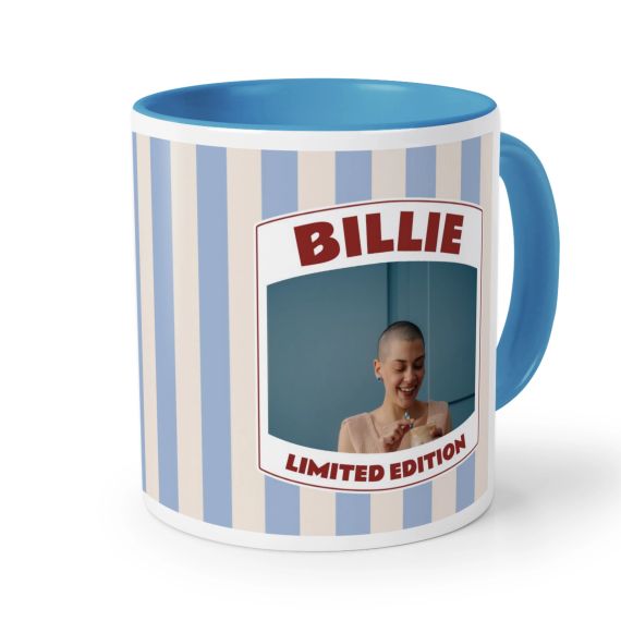 Mugg med fÀrg blÄ Mugg med fÀrg blÄ