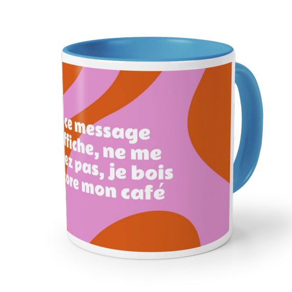 Mug Couleur bleu Mug Couleur bleu