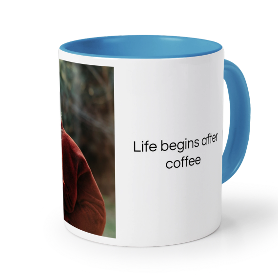 Mug Couleur bleu Mug Couleur bleu