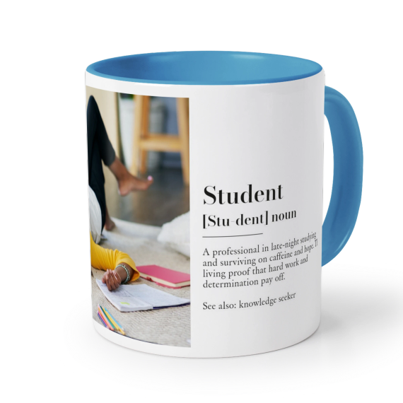 Colored Mug Blue Colored Mug Blue