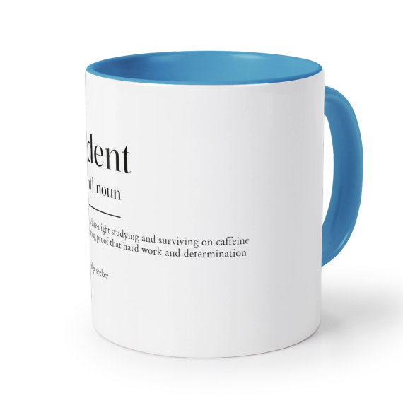 Colored Mug Blue Colored Mug Blue