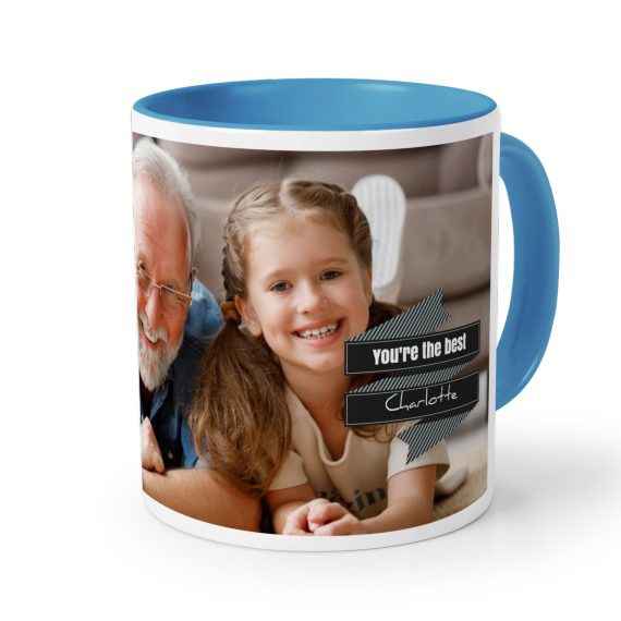 Colored Mug Blue Colored Mug Blue