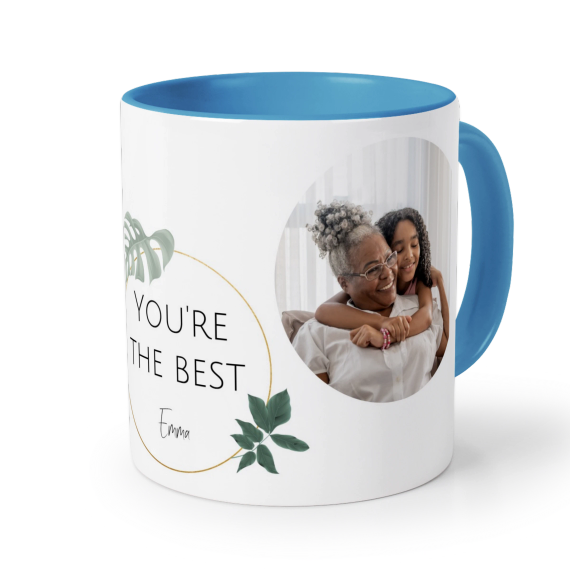 Colored Mug Blue Colored Mug Blue