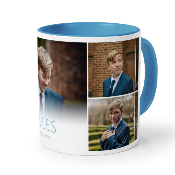 Colored Mug Blue Colored Mug Blue