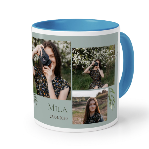 Colored Mug Blue Colored Mug Blue