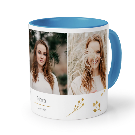Colored Mug Blue Colored Mug Blue