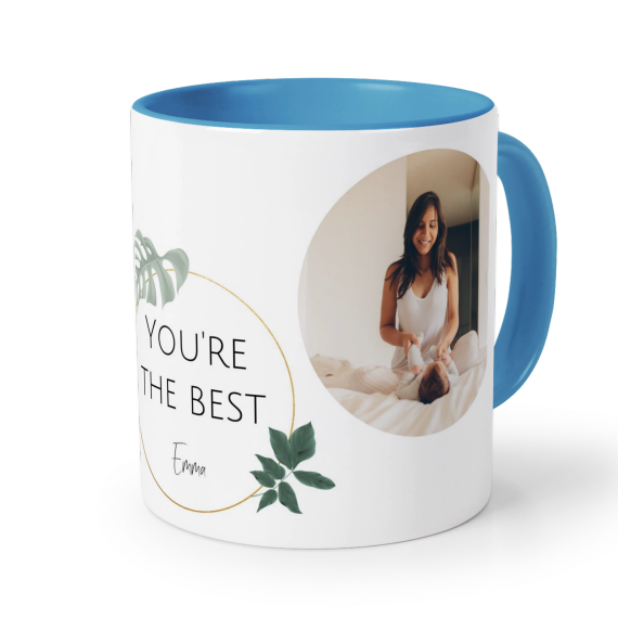 Colored Mug Blue Colored Mug Blue