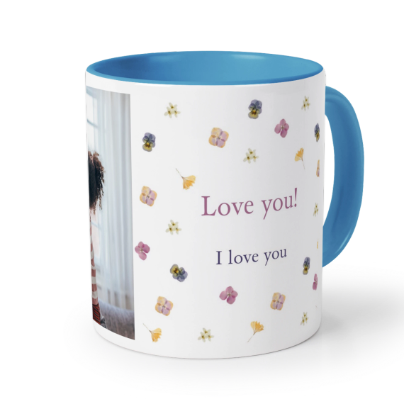 Colored Mug Blue Colored Mug Blue