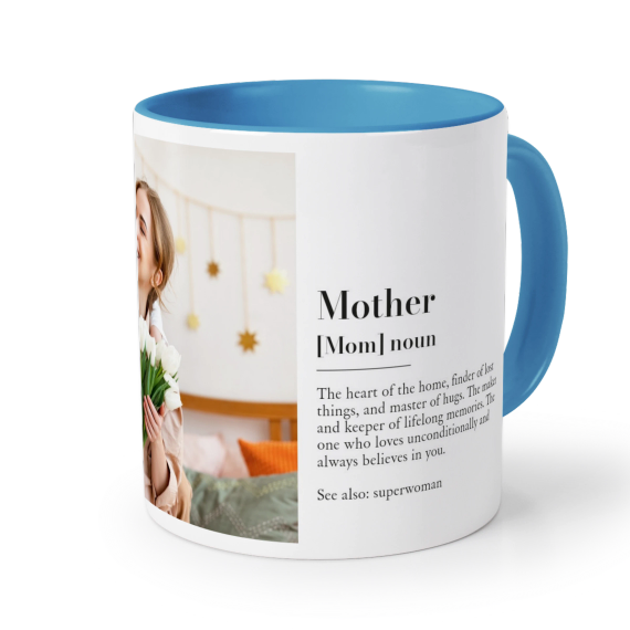 Colored Mug Blue Colored Mug Blue