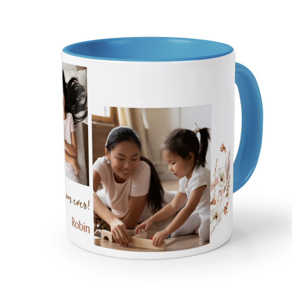 Colored Mug Blue Colored Mug Blue