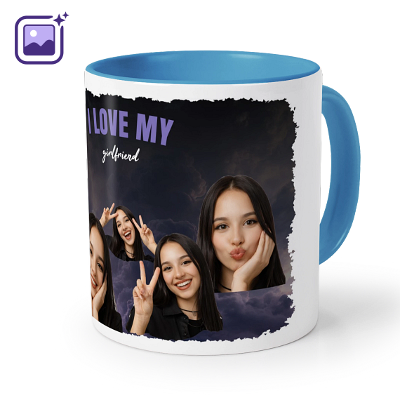 Colored Mug Blue Colored Mug Blue