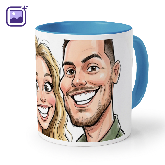 Colored Mug Blue Colored Mug Blue