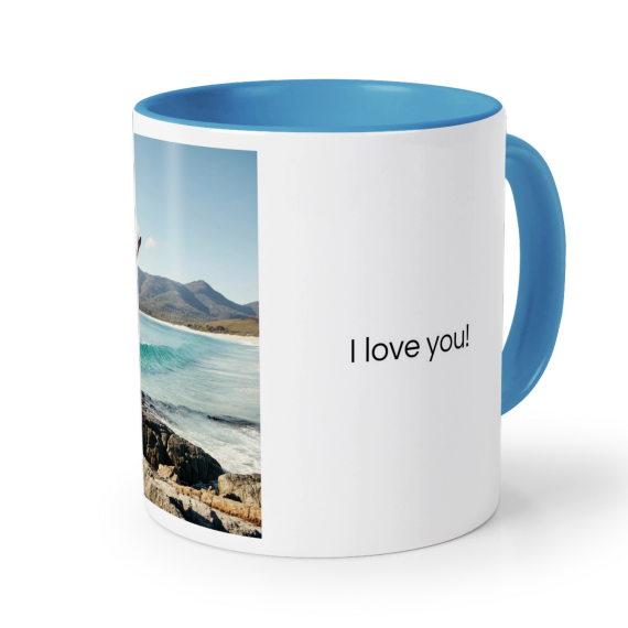 Colored Mug Blue Colored Mug Blue