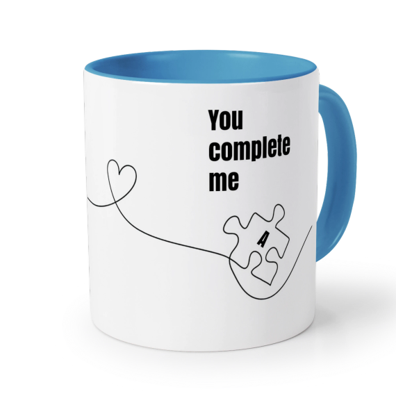Colored Mug Blue Colored Mug Blue