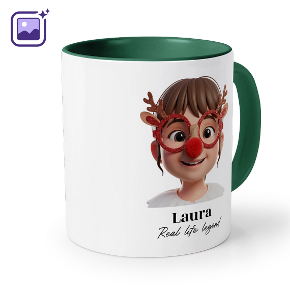Colored Mug Dark Green
