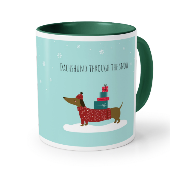Colored Mug Dark Green Colored Mug Dark Green