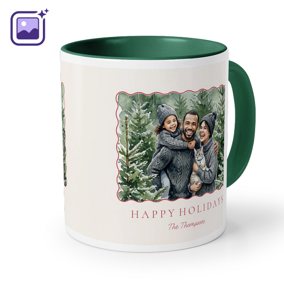 Colored Mug Dark Green Colored Mug Dark Green