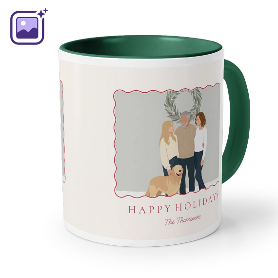 Colored Mug Dark Green