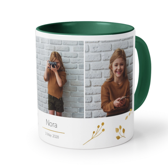 Colored Mug Dark Green Colored Mug Dark Green