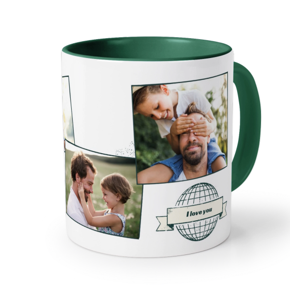 Colored Mug Dark Green Colored Mug Dark Green