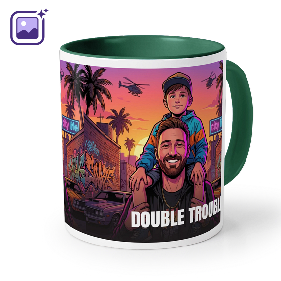 Colored Mug Dark Green