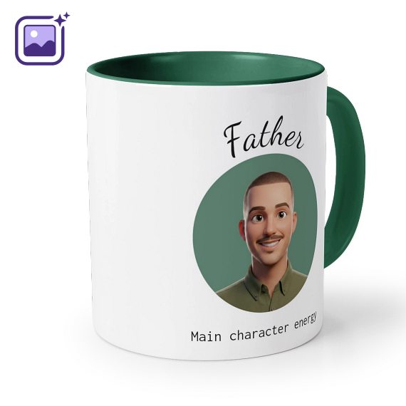 Colored Mug Dark Green