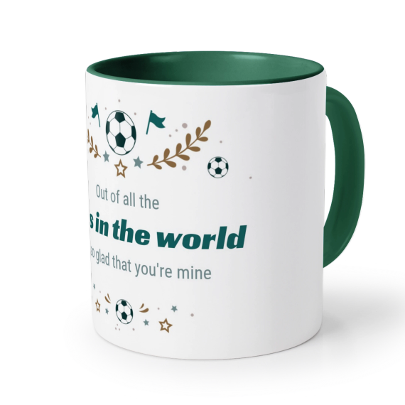 Colored Mug Dark Green Colored Mug Dark Green
