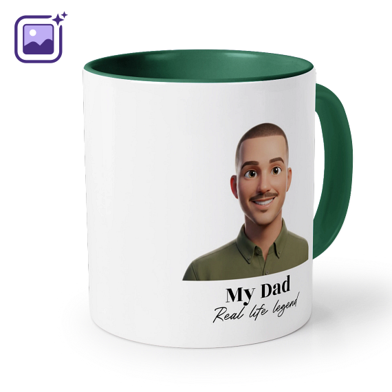 Colored Mug Dark Green
