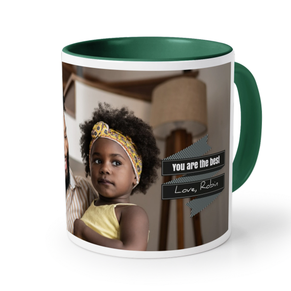 Colored Mug Dark Green Colored Mug Dark Green