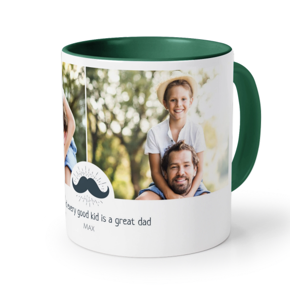 Colored Mug Dark Green Colored Mug Dark Green