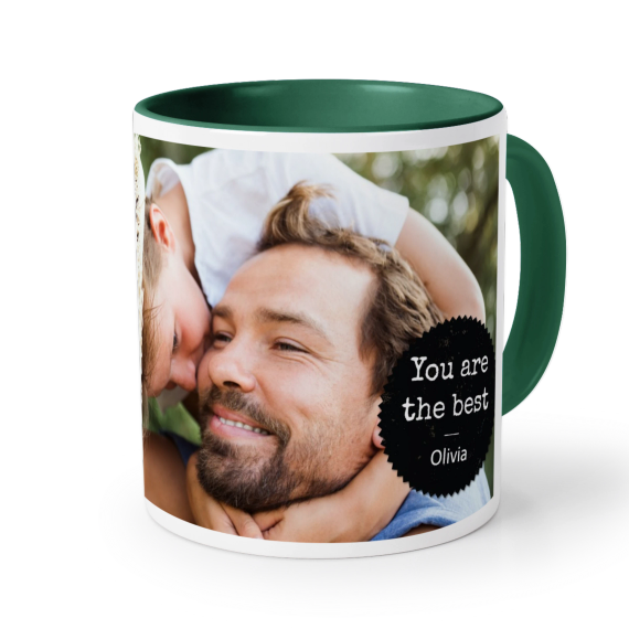 Colored Mug Dark Green Colored Mug Dark Green