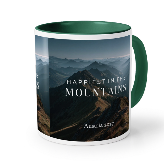 Mug couleur vert impérial