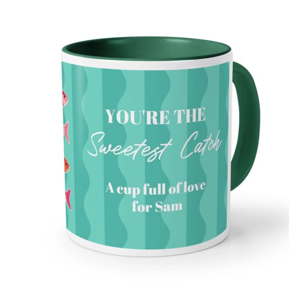 Mugg med fÀrg Mörkgrön Mugg med fÀrg Mörkgrön