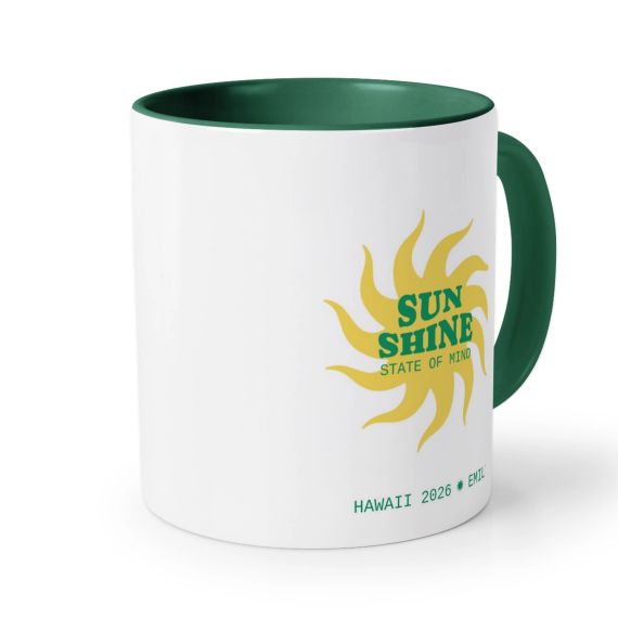 Mug couleur vert impérial