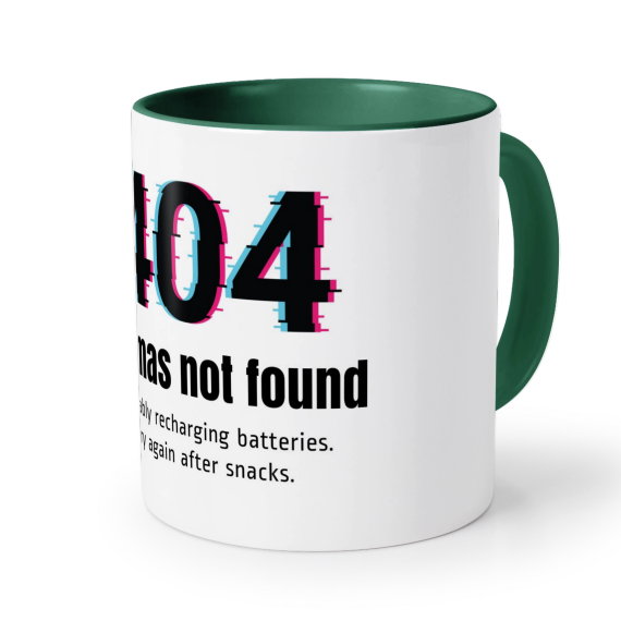Mug couleur vert impérial