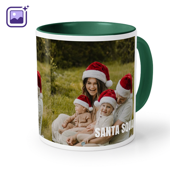 Bold Text Full Photo Filter Xmas Hat Bold Text Full Photo Filter Xmas Hat