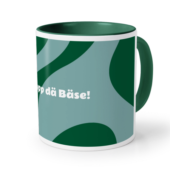 Farbige Tasse dunkelgrün Farbige Tasse dunkelgrün