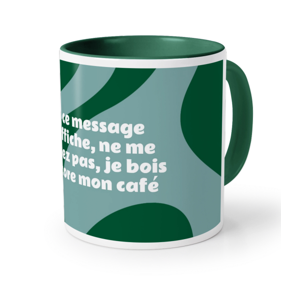 Mug couleur vert impérial Mug couleur vert impérial