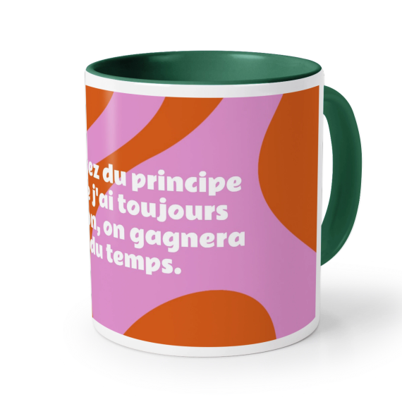 Mug couleur vert impérial Mug couleur vert impérial