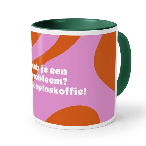 Gekleurde Mok Groen Gekleurde Mok Groen