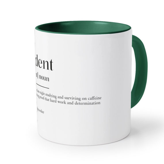 Colored Mug Dark Green Colored Mug Dark Green