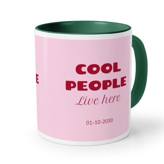 Colored Mug Dark Green Colored Mug Dark Green