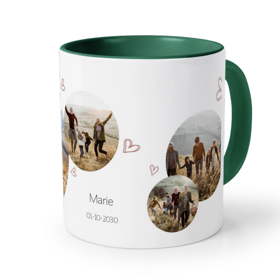 Mug couleur vert impérial