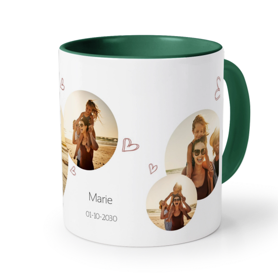 Colored Mug Dark Green Colored Mug Dark Green
