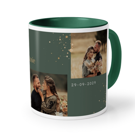 Mug couleur vert impérial