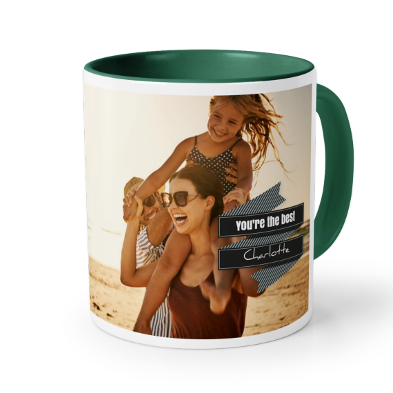 Colored Mug Dark Green Colored Mug Dark Green