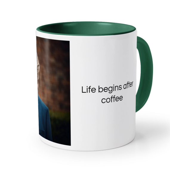 Colored Mug Dark Green Colored Mug Dark Green