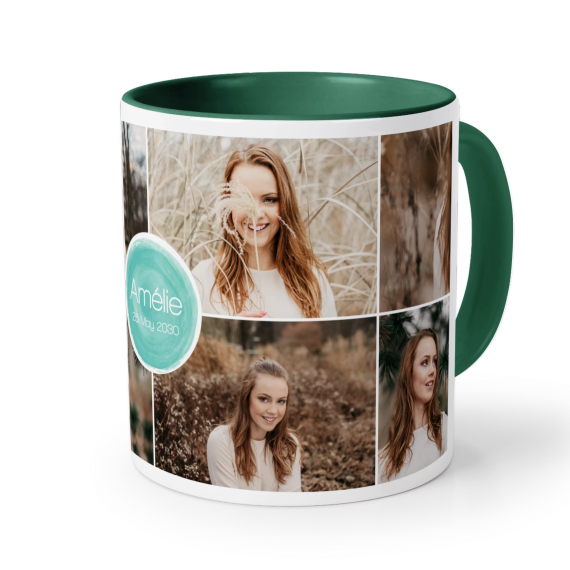 Colored Mug Dark Green