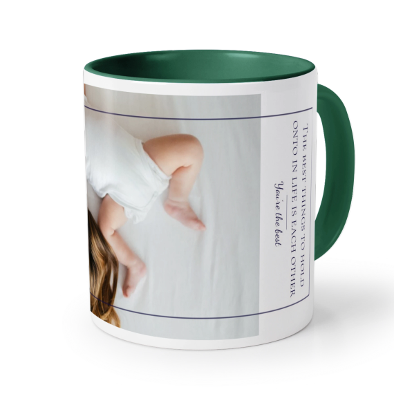 Colored Mug Dark Green